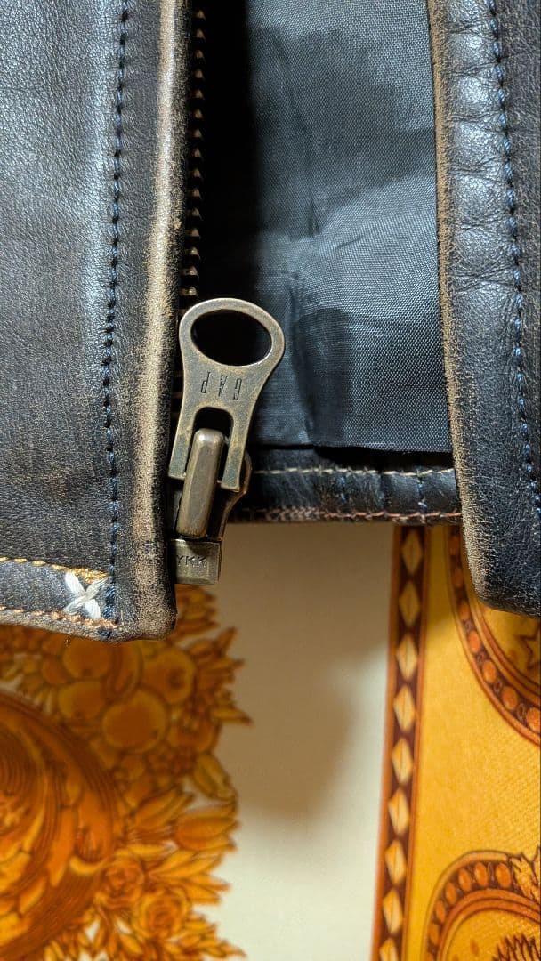 GAP レザージャケット　短丈　ヴィンテージ　牛革　S