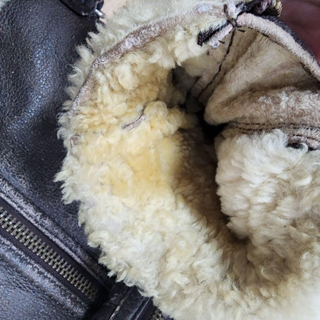 B-3 フライトジャケット リアル ムートンジャケット