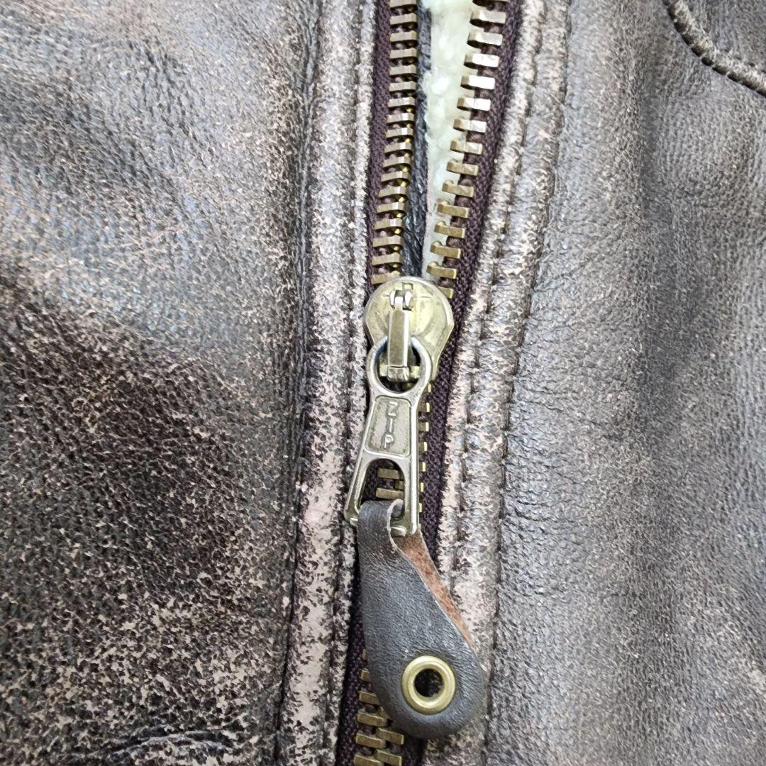 B-3 フライトジャケット リアル ムートンジャケット