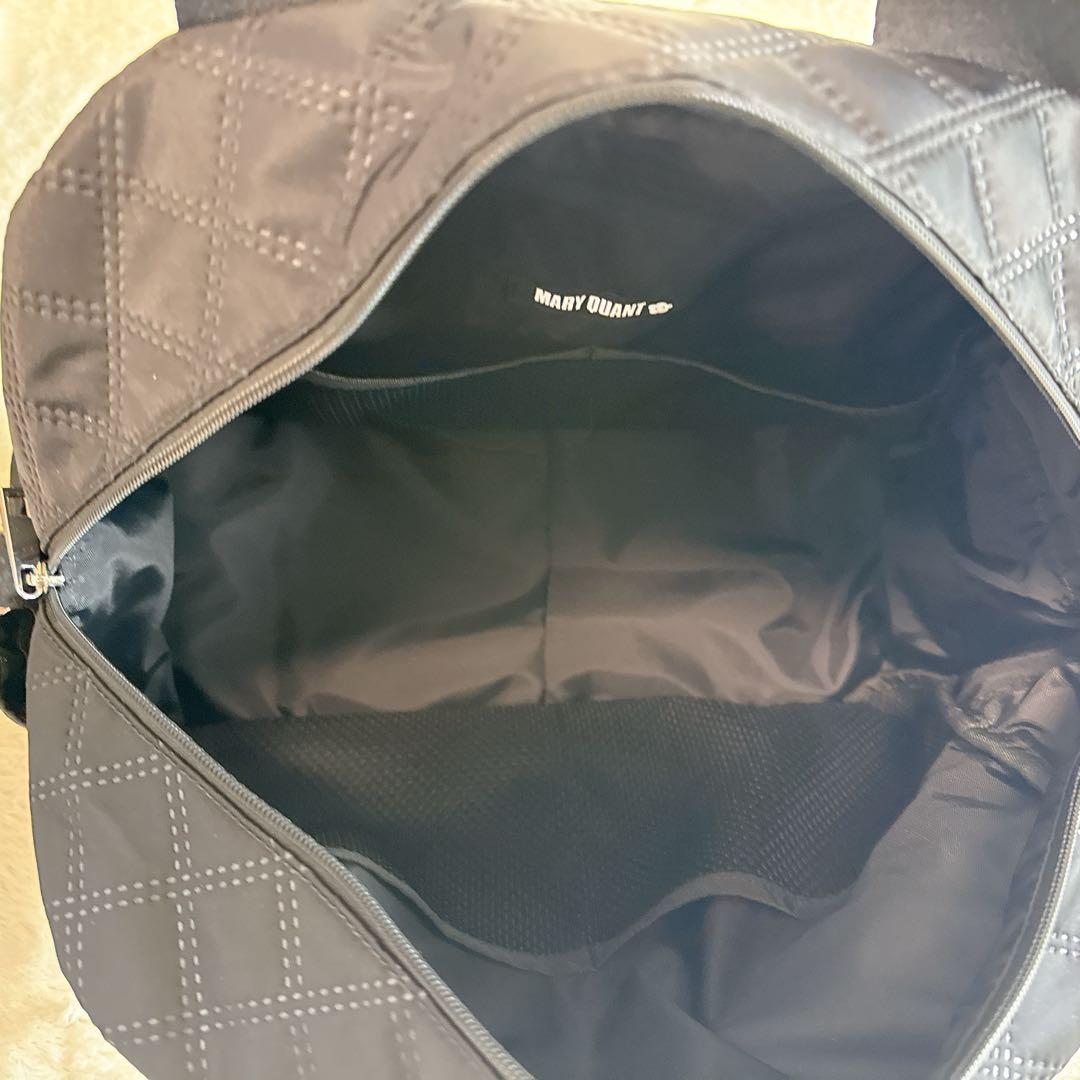 マリークワント MARY QUANT ピンソニックキルトデイジー 2WAYトート