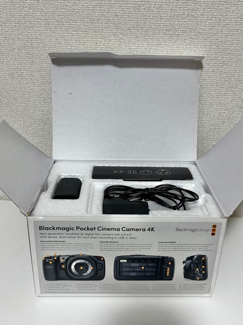 BMPCC4K ブラックマジック ポケットシネマカメラ