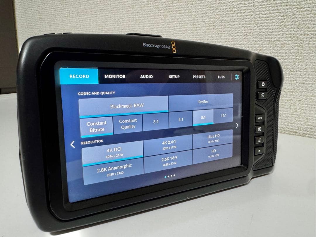BMPCC4K ブラックマジック ポケットシネマカメラ