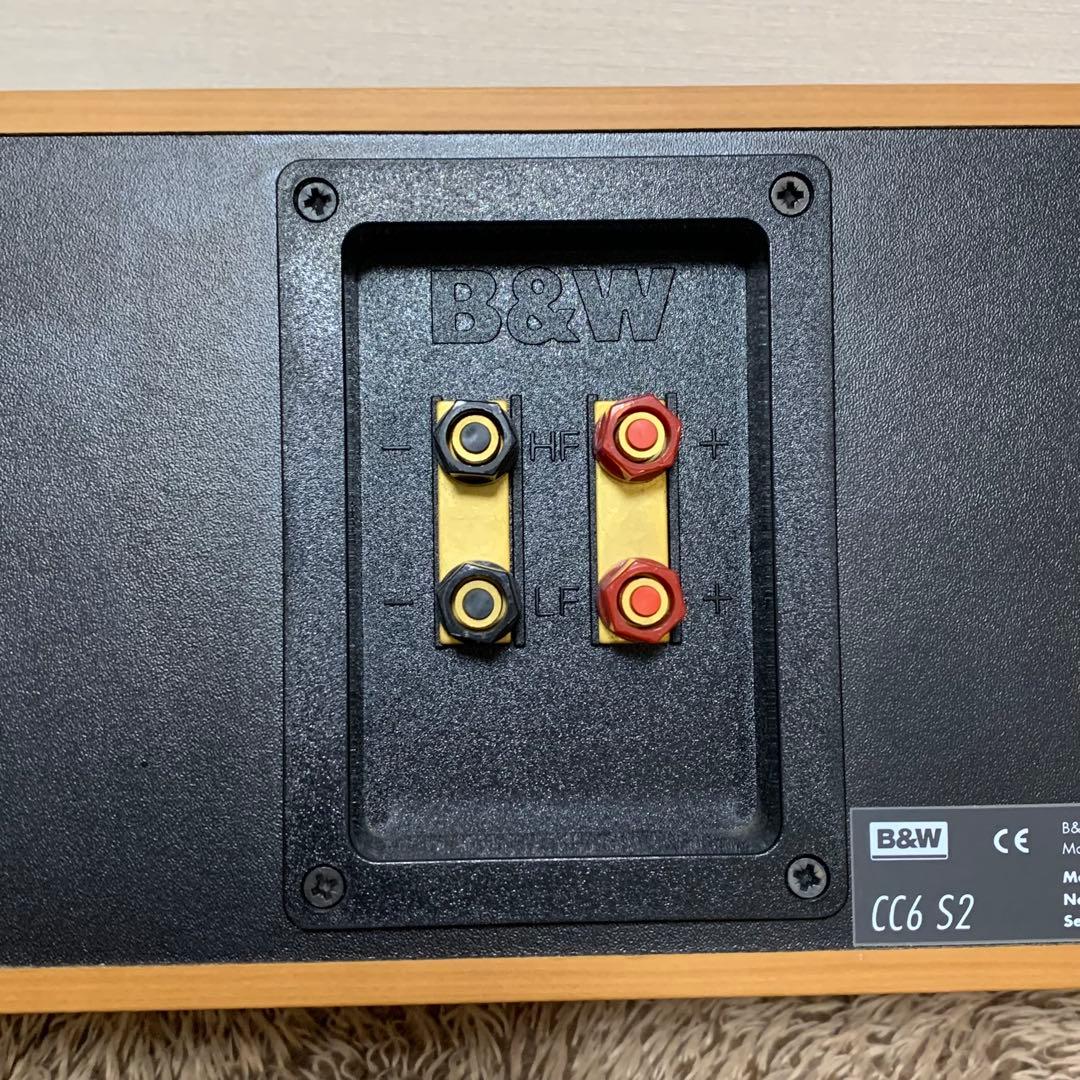 【極美品】B&W CC6 S2 センタースピーカー