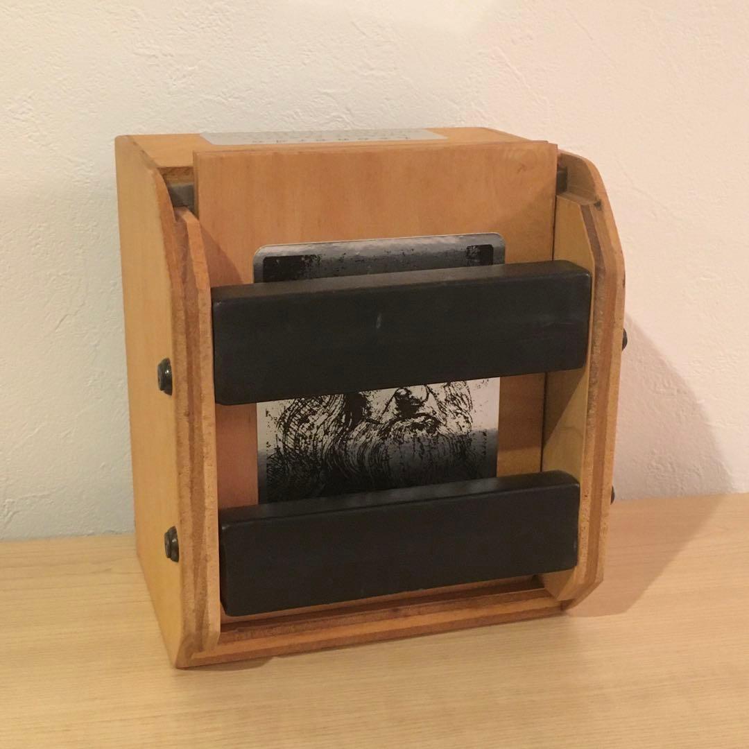 木製ピンホールカメラ　レオナルド　(フィルムホルダー2枚付き)