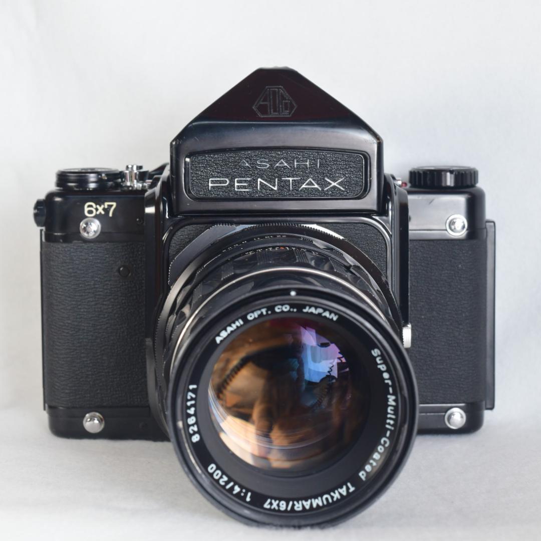 分解清掃・整備済み PENTAX 67 ペンタックス 6×7 動作品レンズセット