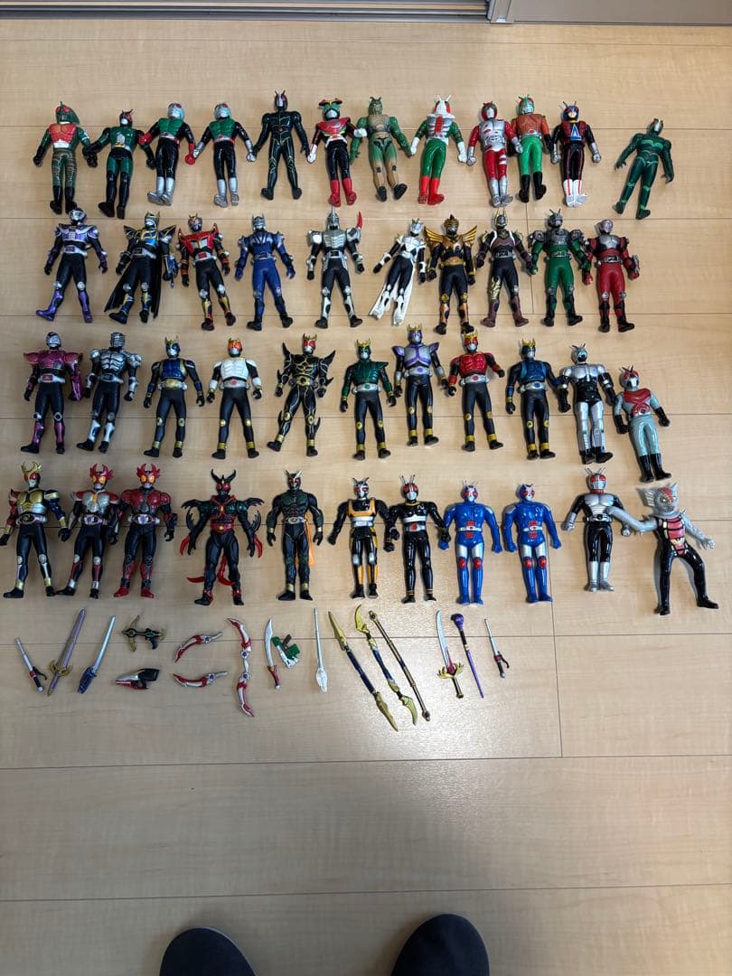 【大量43体】仮面ライダー ソフビ まとめ売り