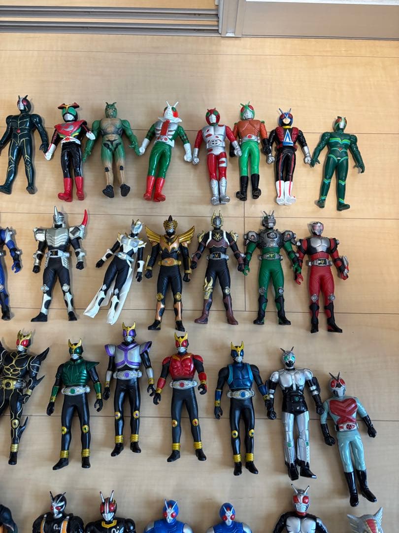 【大量43体】仮面ライダー ソフビ まとめ売り