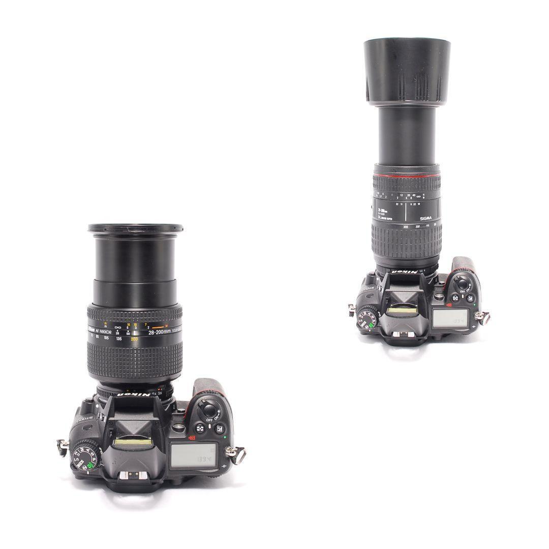 ❤即購入1000円OFF❤ ニコン D7000 ダブル望遠レンズ 簡易マクロ