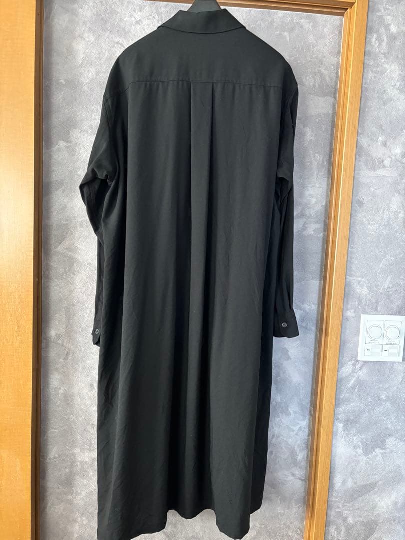 サイト Yohji Yamamoto S'yte ロングシャツ 長袖シャツ 黒