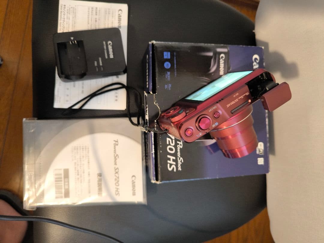 (美品)Canon PowerShot SX720 HS 赤 本体