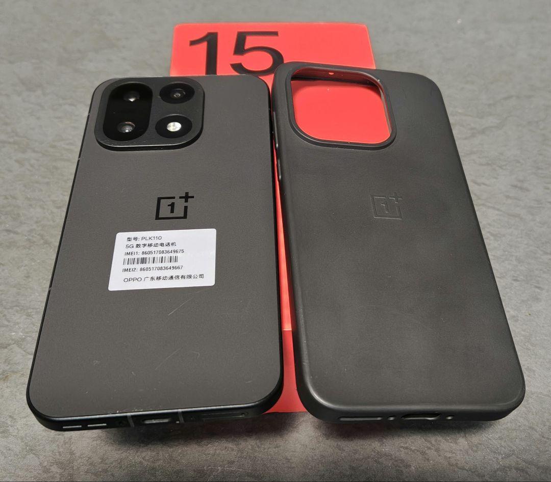 OnePlus15（12/256GB）黒 グローバル化済