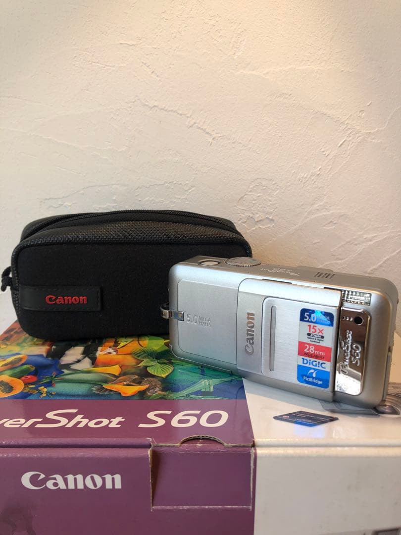 Canon PowerShot S60 デジタルカメラ