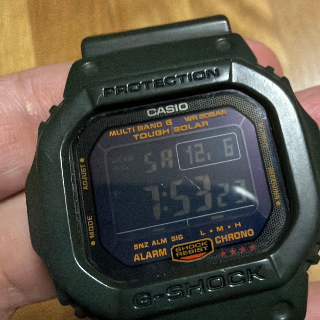G-SHOCK 電波ソーラー アーミーグリーン