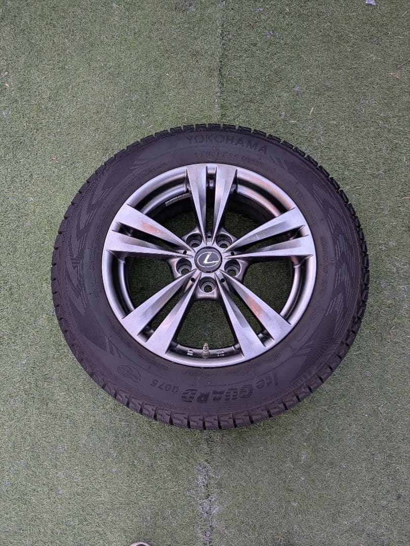 レクサス NX スタッドレス＆ホイール17インチ4本（純正空気圧センサー付）