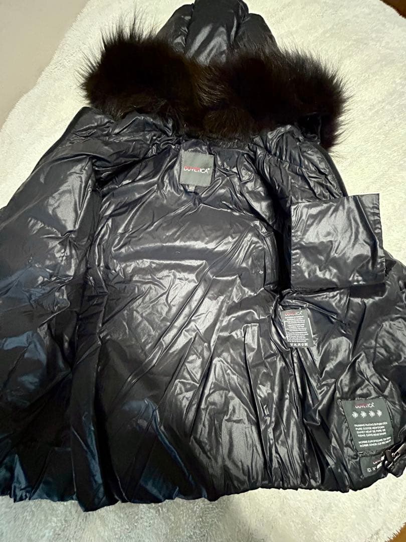 DUVETICA デュべティカ ファー付き　ショート丈ダウン 40