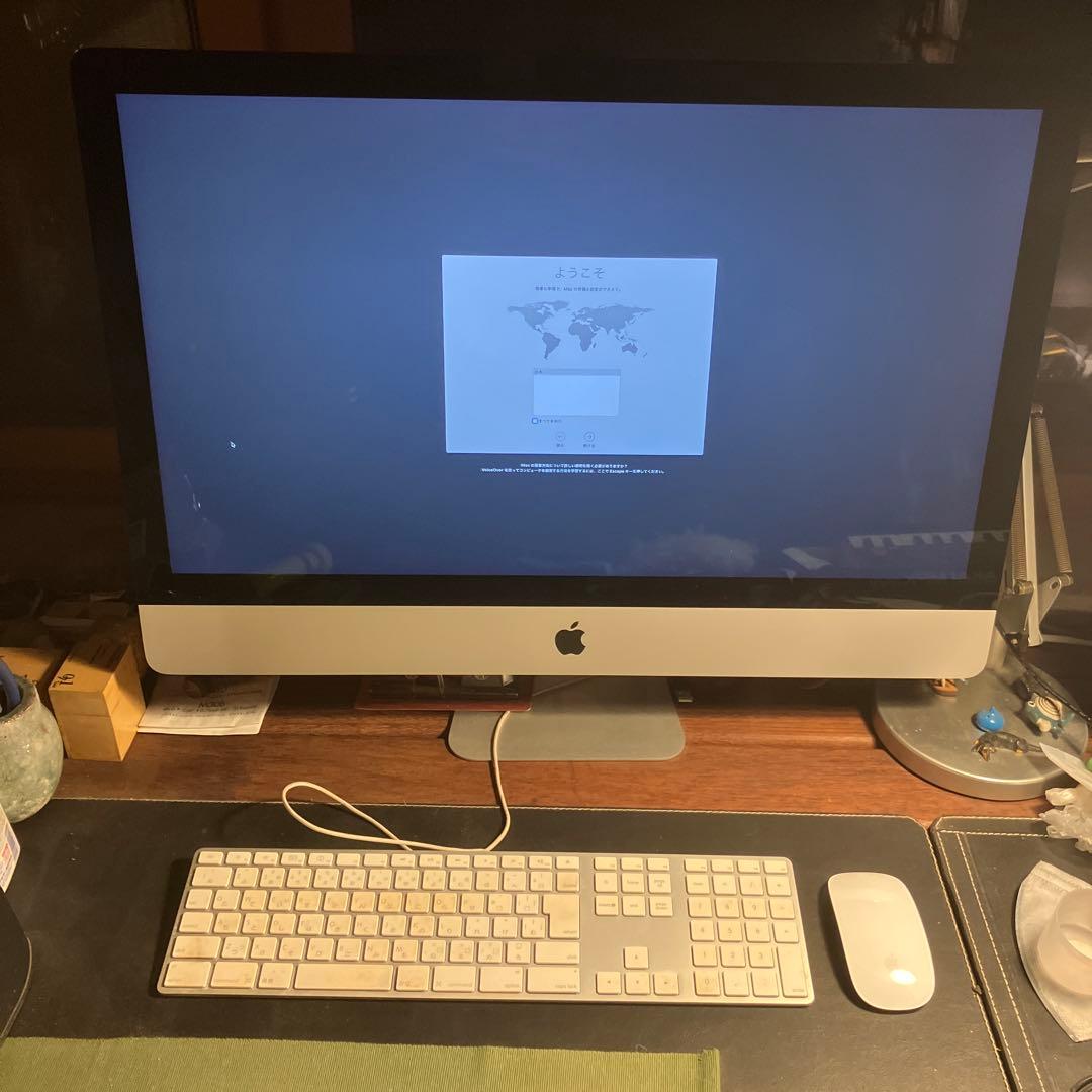 iMac 27インチ LATE2015 32GB フラッシュストレージ251GB