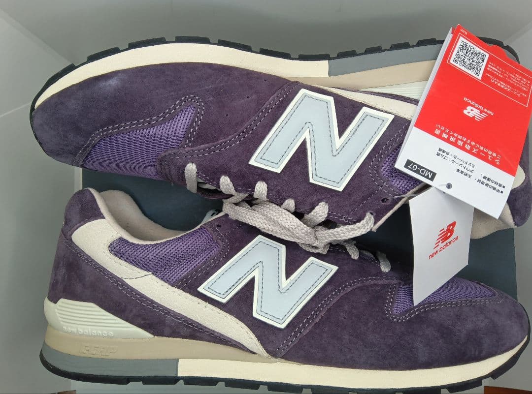 新品★ニューバランスCM996RW2パープル紫27.5cm