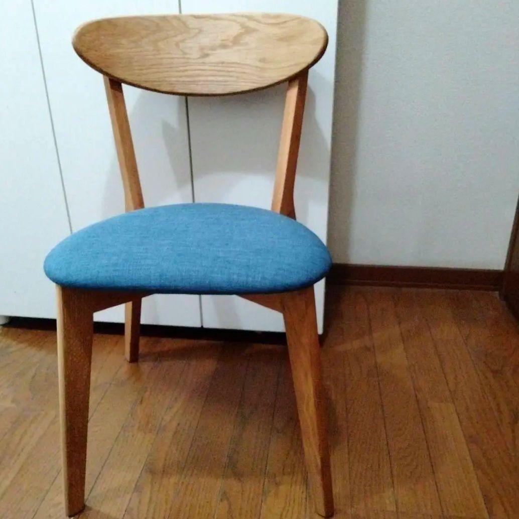 ノーチェ☆NOCE　チェア　ブルー　椅子／インテリア／家具