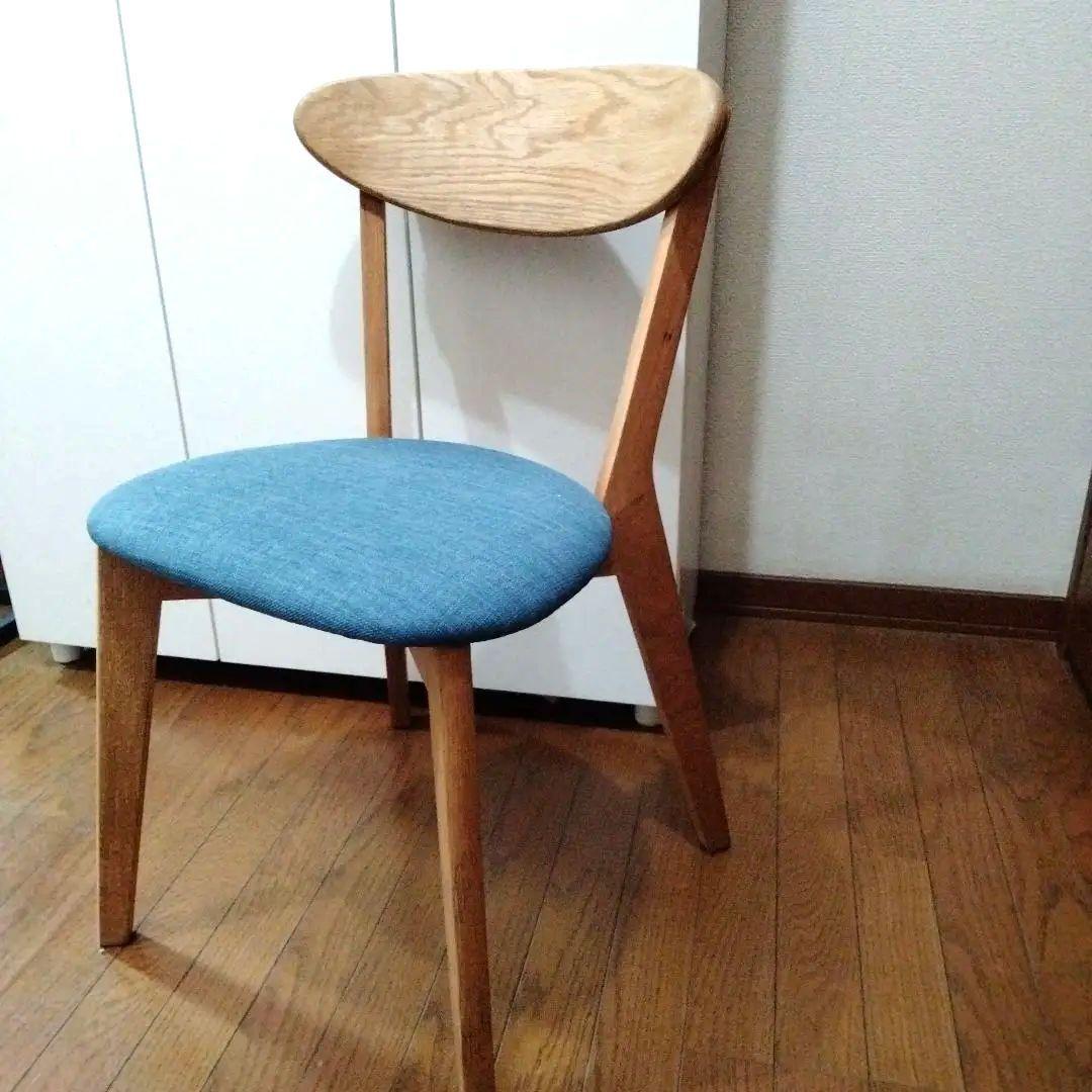 ノーチェ☆NOCE　チェア　ブルー　椅子／インテリア／家具