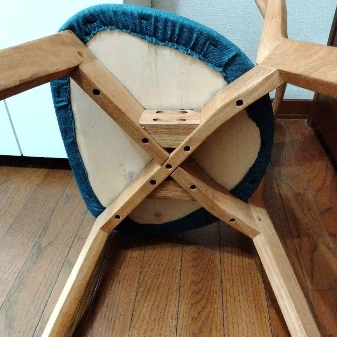 ノーチェ☆NOCE　チェア　ブルー　椅子／インテリア／家具