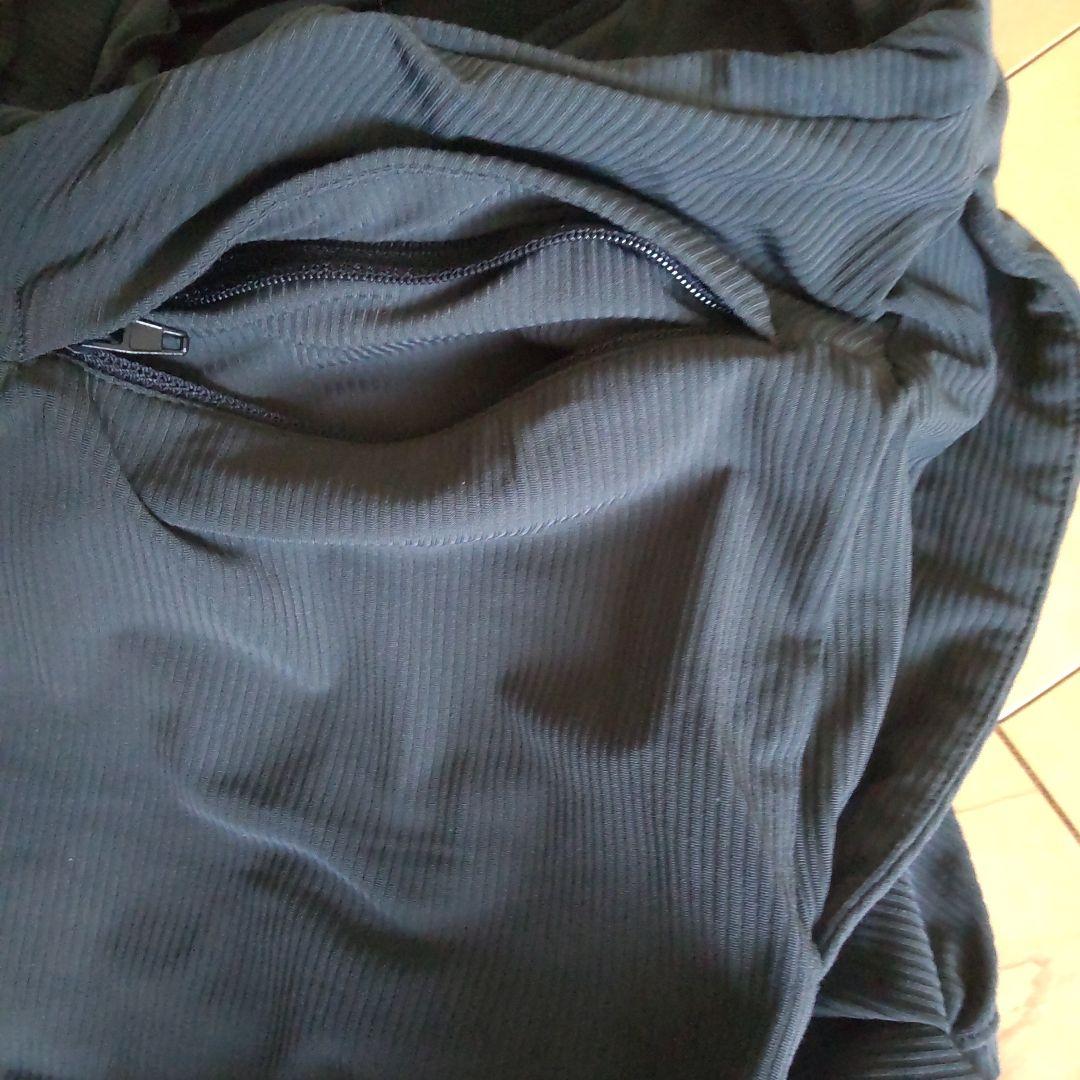 ellesse メンズ　テニスウェア上下セット　ブラック　グレー　L