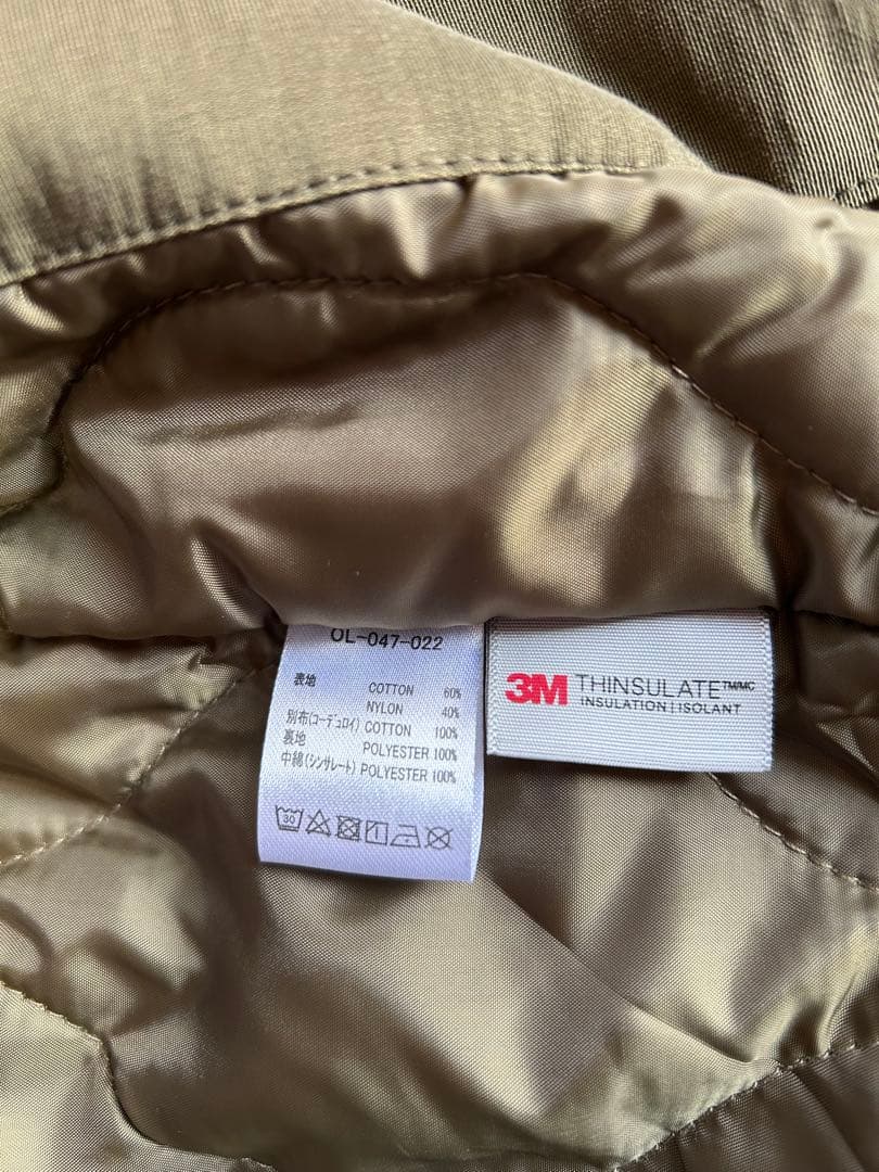 ブルコ bluco マウンテンパーカー 60/40 カーキ M