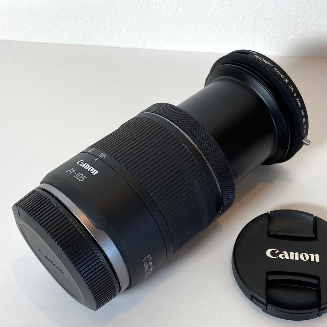 Canon RF24-105mm F4-7.1 IS STM (フィルター付）
