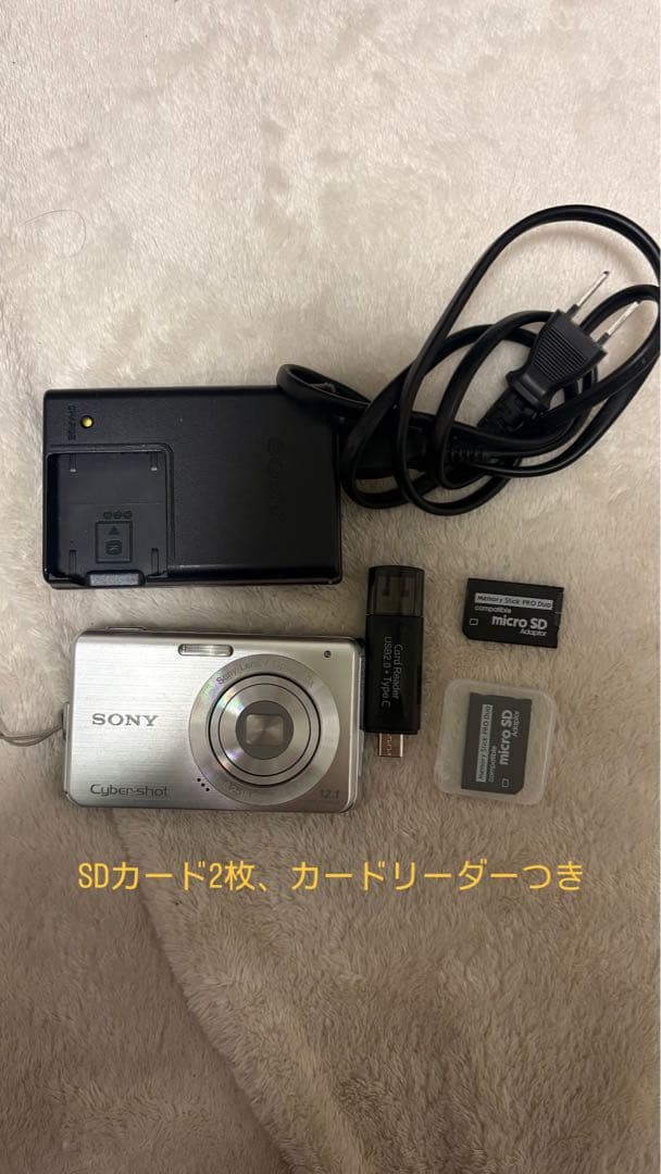 SONY Cyber-shot 12.1MP デジタルカメラ