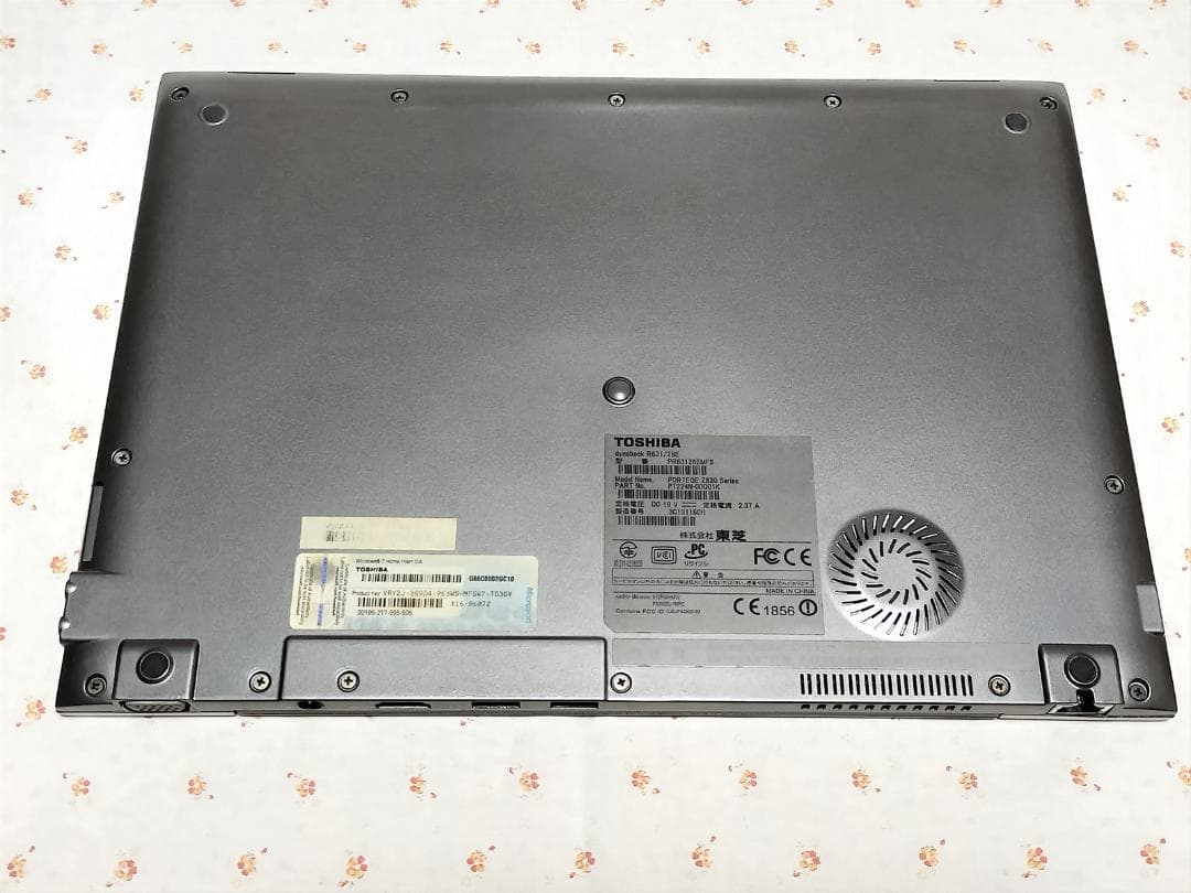 【東芝 dynabook R631/28E SSD リカバリ済 バッテリー良好】