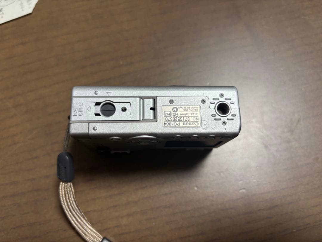 デジカメ　Canon IXY DIGITAL 500