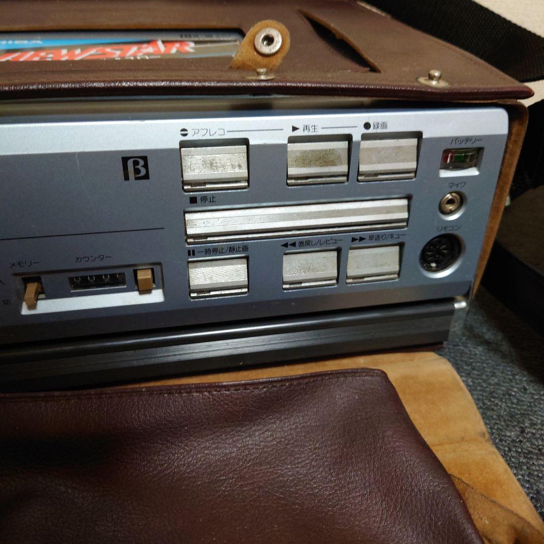 TOSHIBA 東芝 ビデオカメラ・マイク・三脚セット