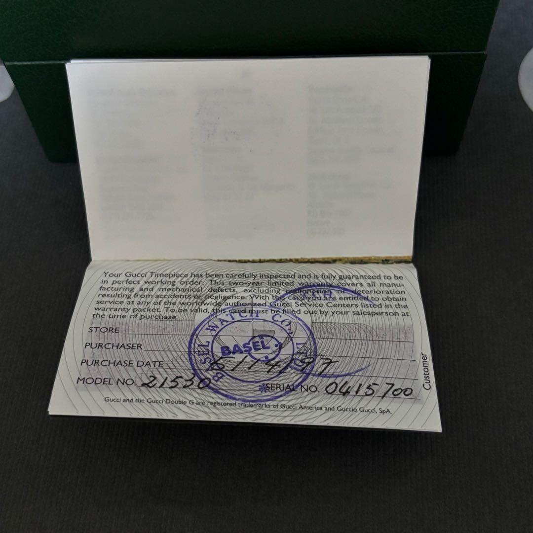 GUCCI グッチ 腕時計 レディース バングル ゴールドブラック 正規品 美品