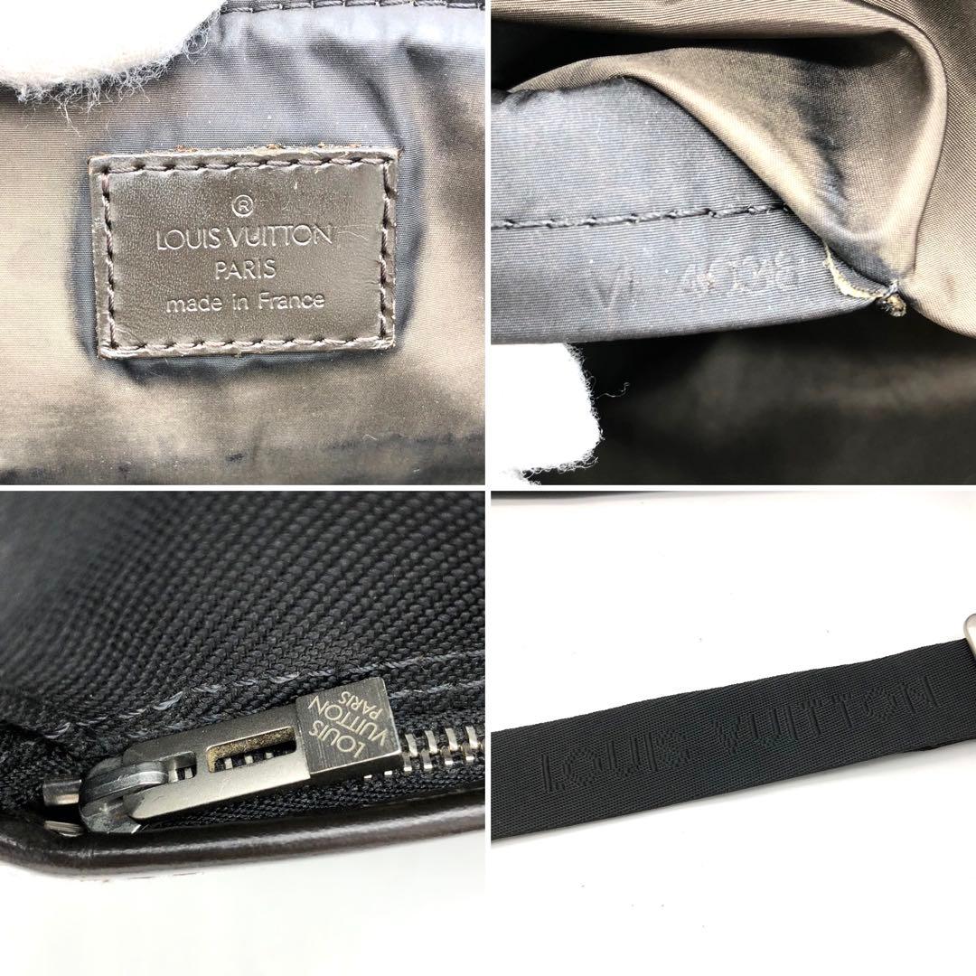 ルイヴィトン ショルダーバッグ ダミエジェアン プチメサジェ ノワール