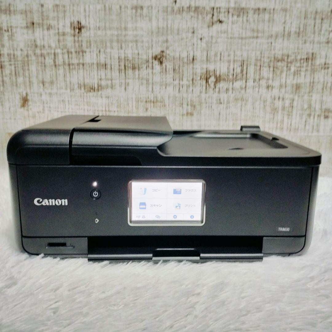 未使用級 【総印刷枚数８１枚】キヤノン インクジェット複合機 TR8630