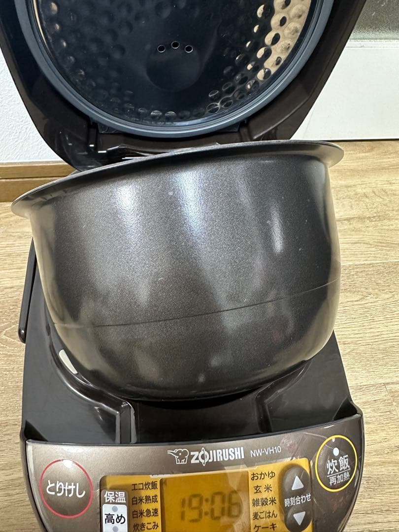 象印 IH炊飯器 極め炊きNW-VH10型　ブラウン 2020年製