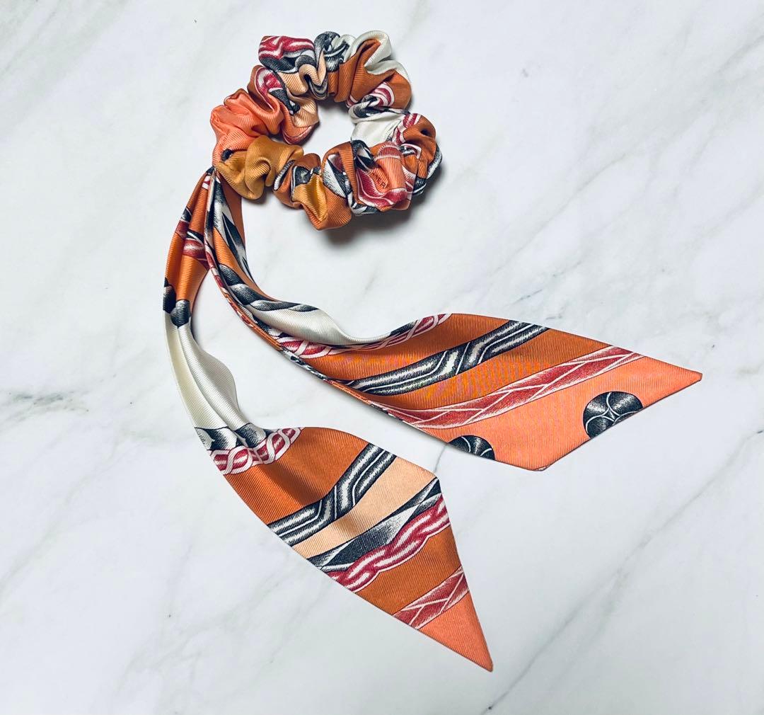 エルメス シュシュ ツイリーHERMES ショッパー箱付き