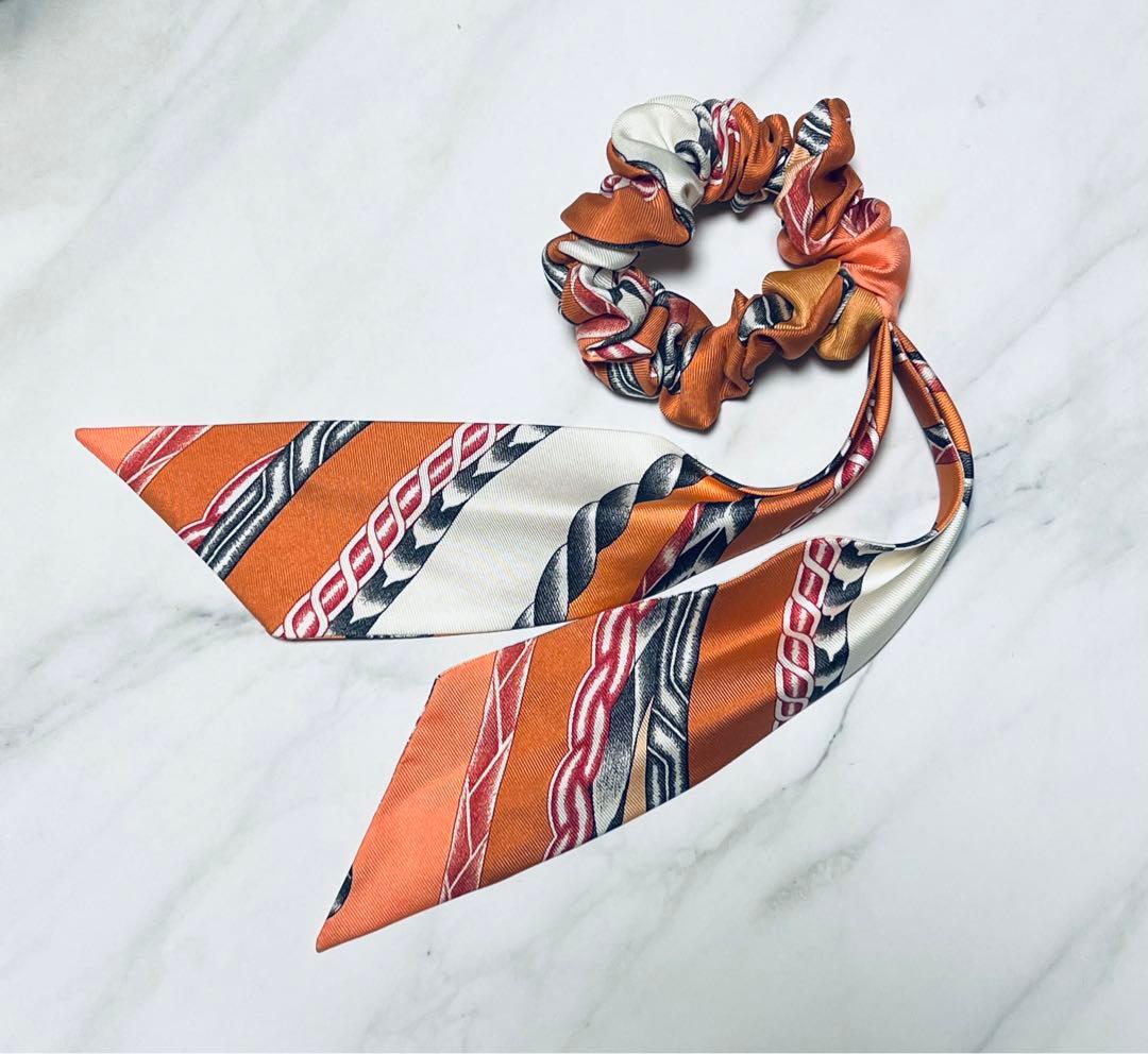 エルメス シュシュ ツイリーHERMES ショッパー箱付き