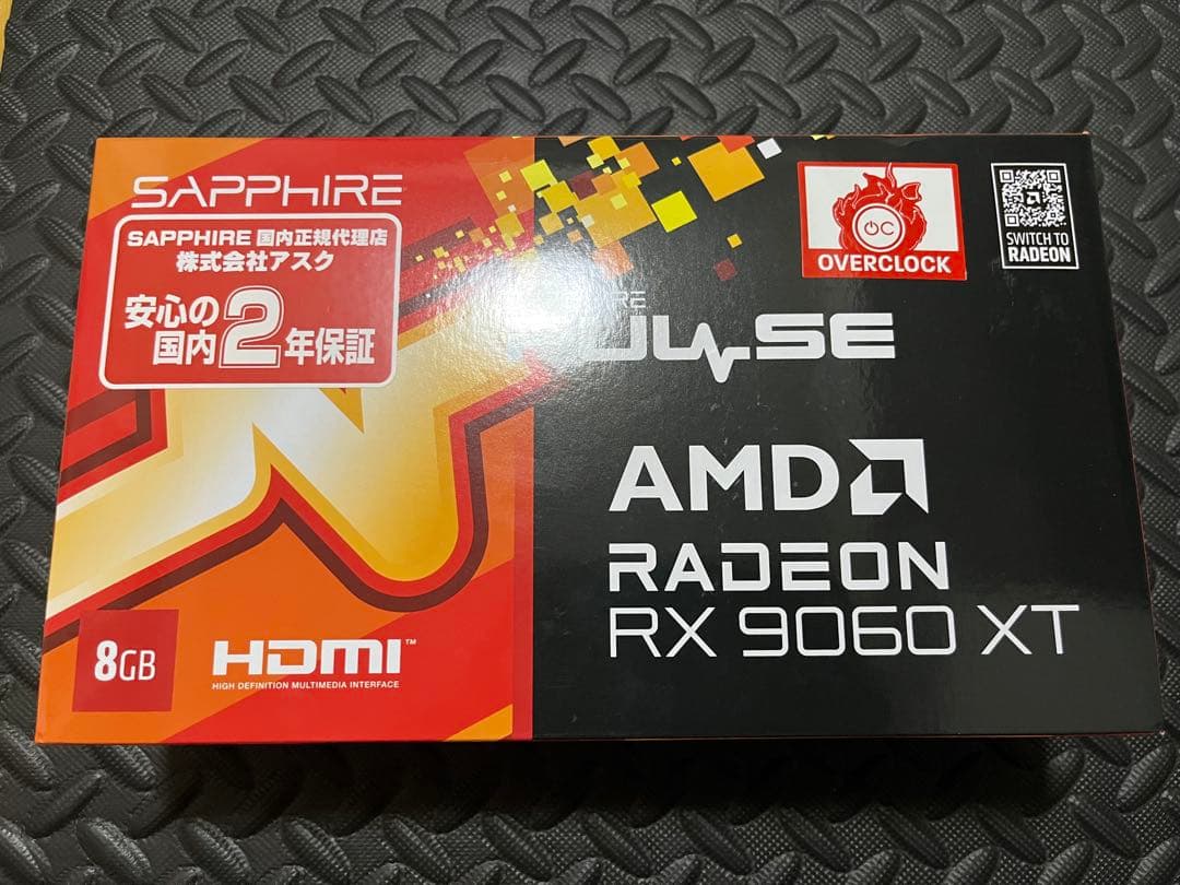 美品 Sapphire RX9060XT 8GB