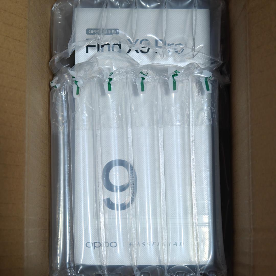 【新品未開封】OPPO Find X9 Pro16GB/512GBホワイト中国版