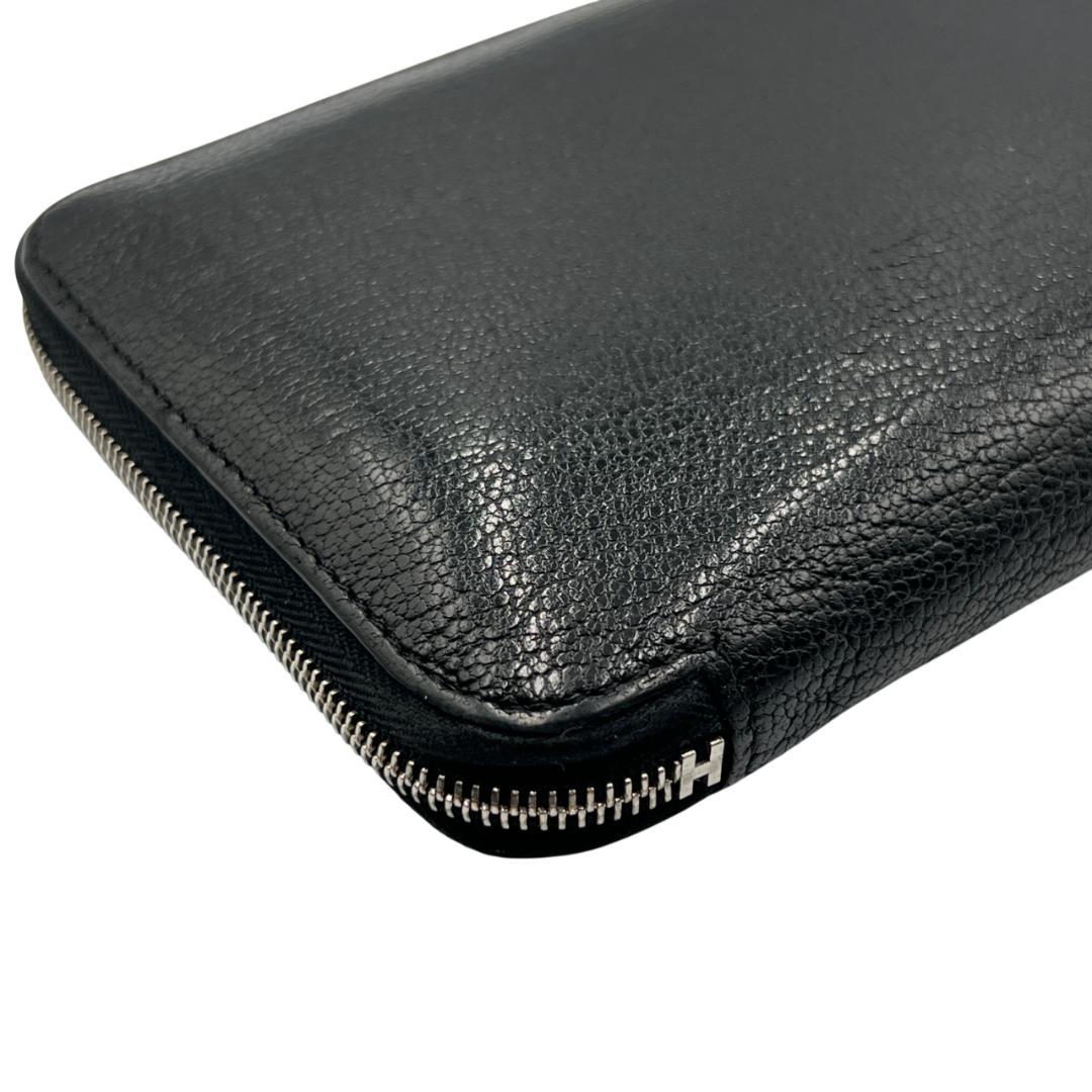 激レア 美品 HERMES エルメス オールレザー アザップロング シェーブル