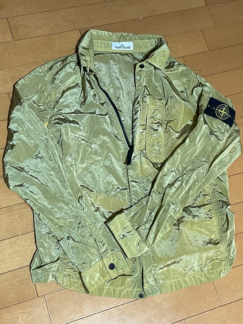 【状態良好！】Stone  ナイロンジャケット オリーブグリーン