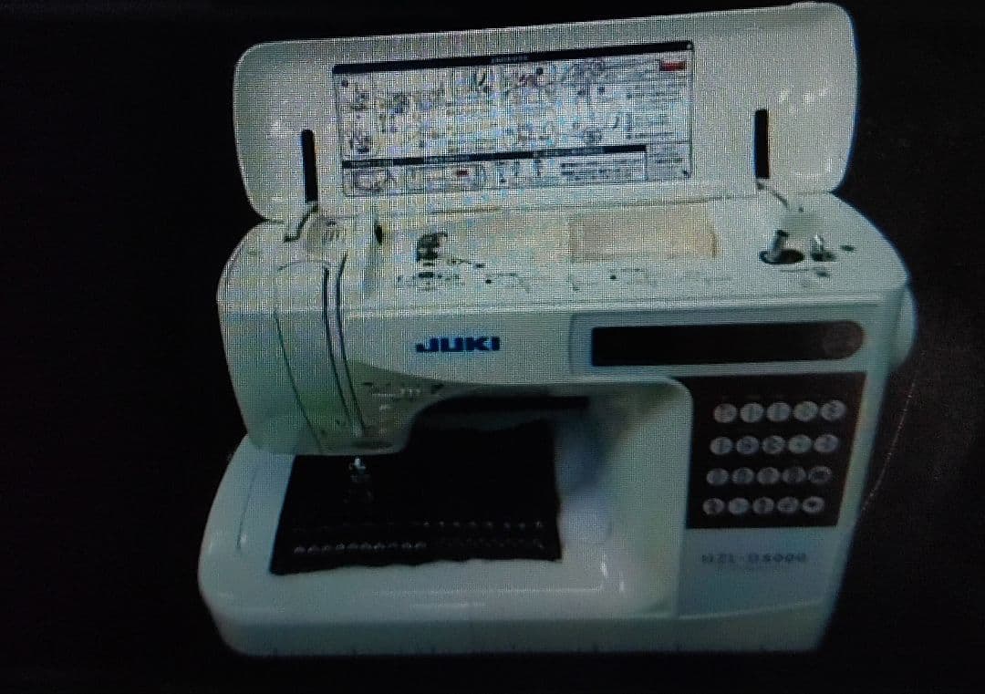 自動糸切り 厚地 厚物 ジューキ ミシン 本体 ハンドメイド 手芸 リメイク