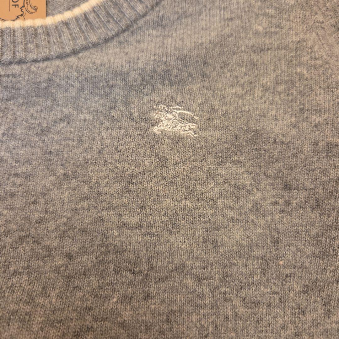 バーバリーブルーレーベル　 ニットセーター 肘ハート　38