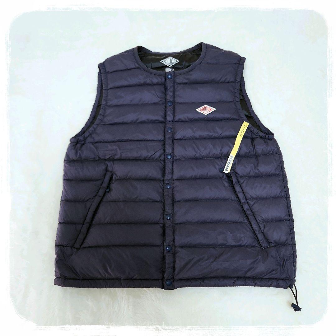 未使用級　極美品　ダントン　Danton　ダウンベスト　キルティング