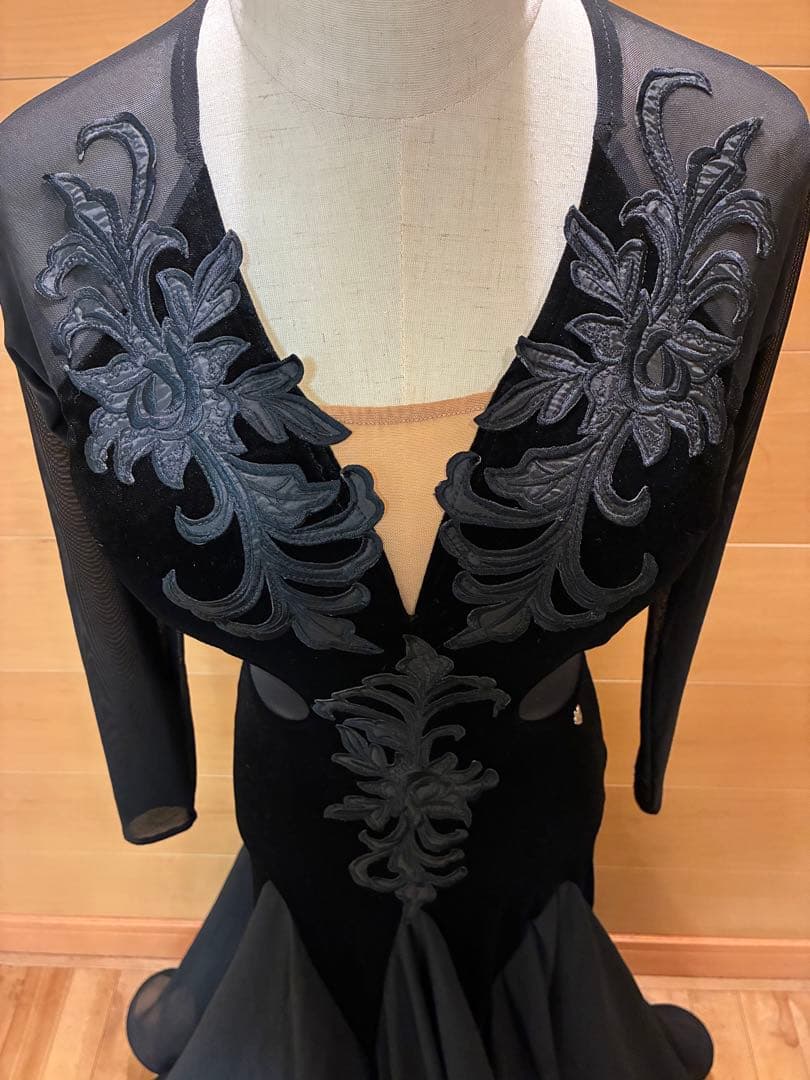 【TID M157D】ボールルームワンピース(黒)