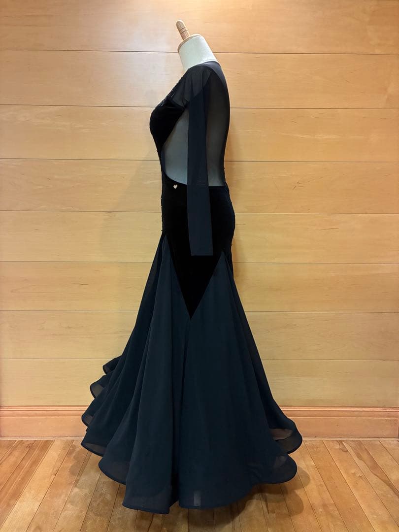 【TID M157D】ボールルームワンピース(黒)