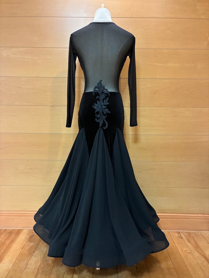 【TID M157D】ボールルームワンピース(黒)