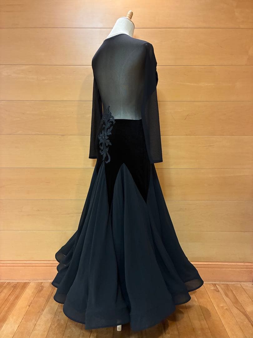 【TID M157D】ボールルームワンピース(黒)