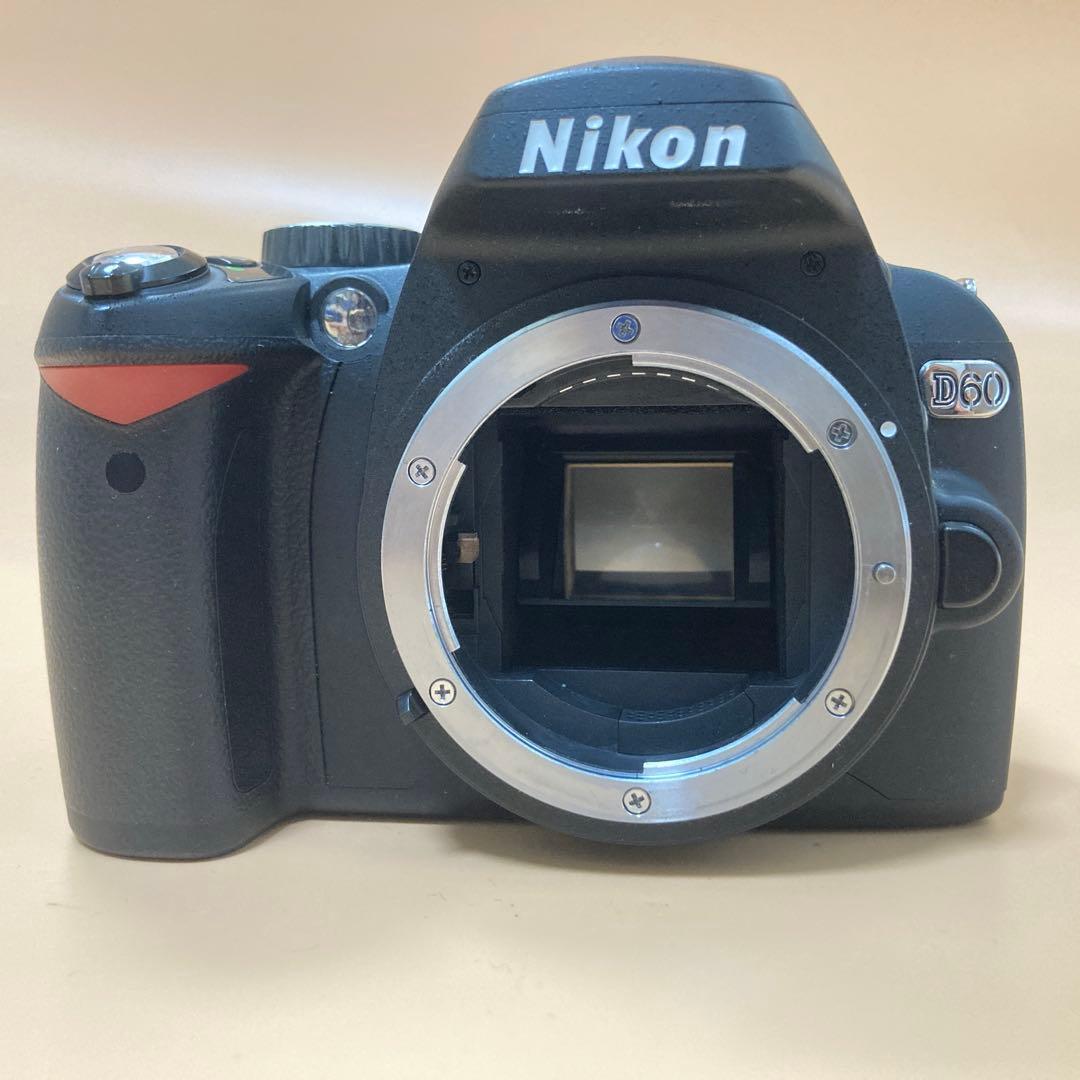 ⭐︎SDカード付き⭐︎Nikon D60 デジタル一眼レフカメラ 完動品