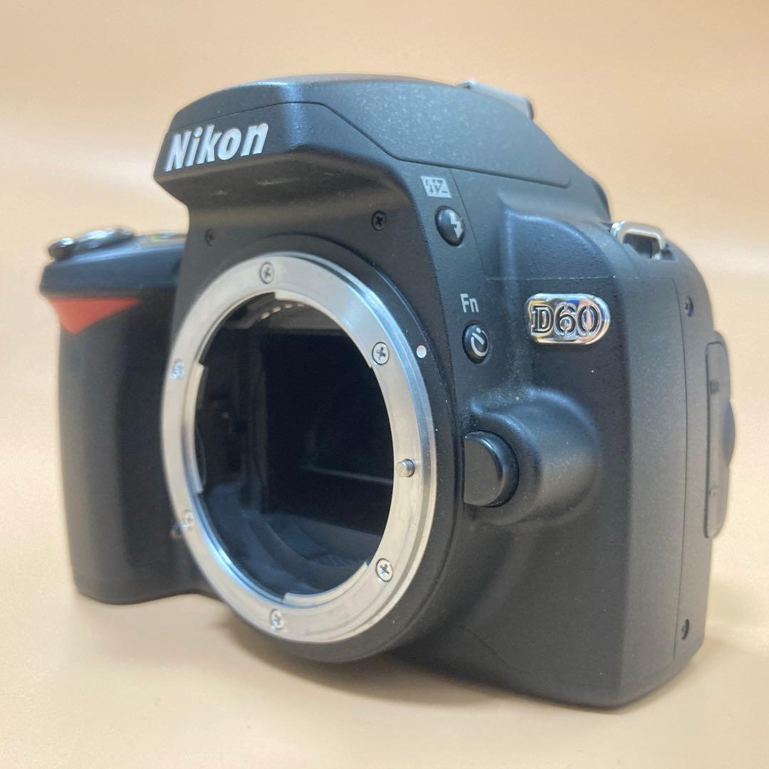 ⭐︎SDカード付き⭐︎Nikon D60 デジタル一眼レフカメラ 完動品